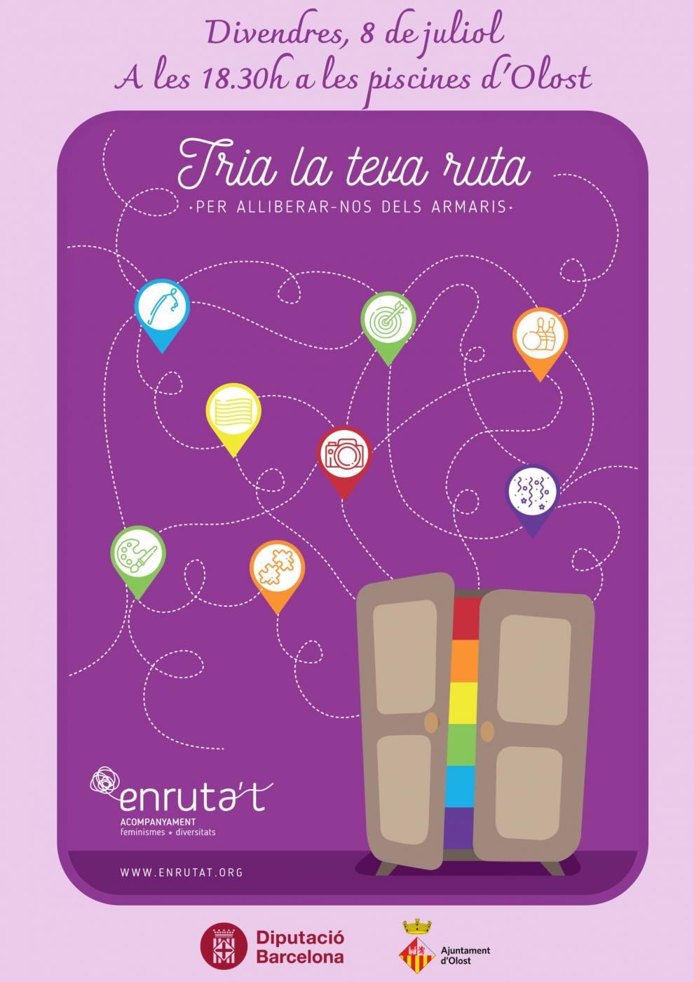 Tria la teva ruta per alliberar-nos dels armaris
